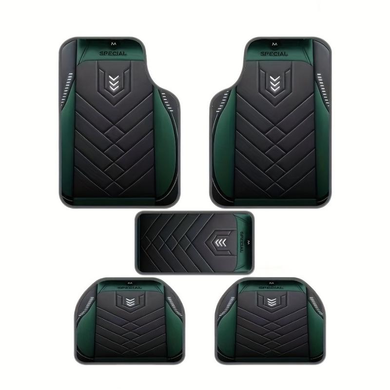 5pcs Car Floor Mats - Anti Dirty and Wear-Resistant Floor Mat, Fit for Most Vehicles, Durable Polyester, Fits for Home & Car Use