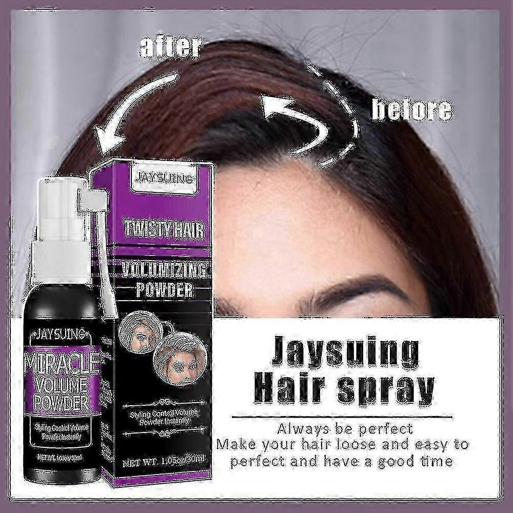Jaysuing Hair Miracle Volume Powder Quickly Fluffy Spray Fluffing Spray Hair Fast Lasting Hair