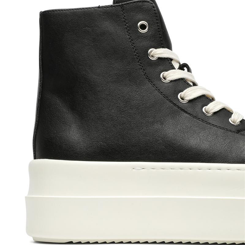 Fashion Leather Shoes For Man Platform Genuine Leather Big Size Shoes High Quality Designer Formal Platform Casual Shoes Outdoor