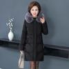 Women's Winter Cotton Padded Jackets Middle-aged Mother's Down Jackets Warm Thick Parkas Plus Size 6XL