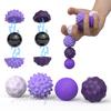 4PCS Silicone Magnetic Sensory Balls Trigger Point Fascia Yoga Ball Muscle Acupoint Roller Foot Hand Relief Stress Sensory Toy
