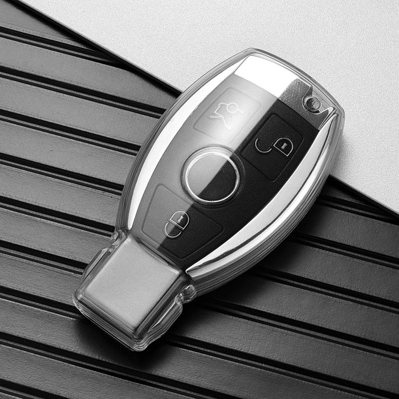 Чехол для дистанционного ключа из ТПУ для Mercedes Benz ABCER Class GLS GLA GLK GLC CLS CLA AMG W204 W205 W212 W463 W176