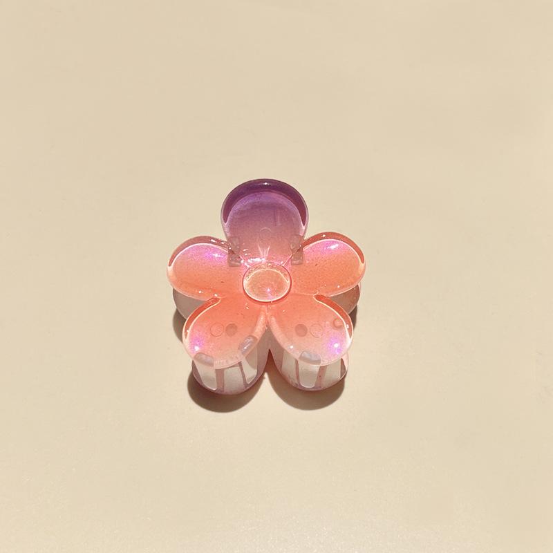 Plumeria Candy Color Fairy Hair Clip - Elegant Shark Clip Accessory