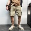 Мужские летние шорты-карго Мужская модная повседневная одежда Шорты-штаны с множеством карманов Эластичный пояс Дышащие шорты-джоггеры Мужские