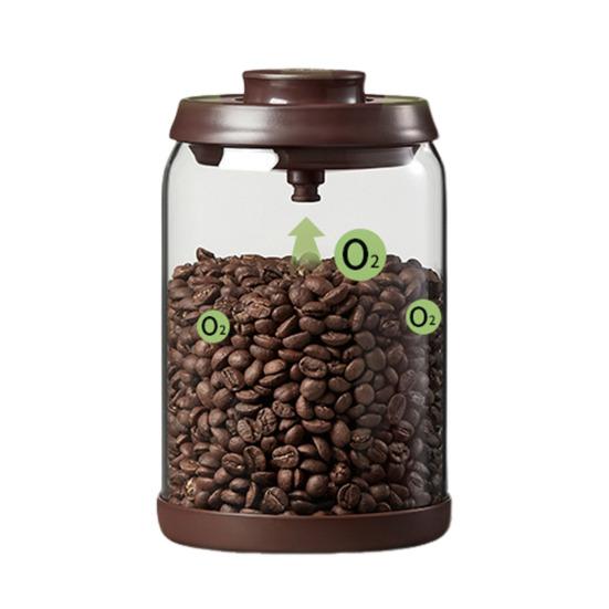 Герметичная банка для хранения кофе, большая емкость, не содержит бисфенол А, устойчива к ультрафиолетовому излучению, пригодна для мытья в посудомоечной машине, контейнер для хранения кофейных зерен