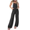 Casual Jumpsuits For Women Overalls Rompers Summer Outfits With Pockets