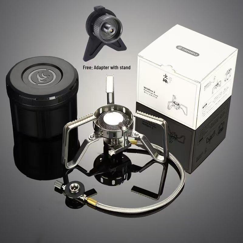 Fire Maple Wildfire 2 Portable Split Gas Stove - Windproof Outdoor Camping Cookware