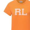 Polo Ralph Lauren Весна-Лето 26 Хлопковый пуловер с принтом логотипа, футболка с коротким рукавом, Классическое издание, Женские футболки 211847076-006