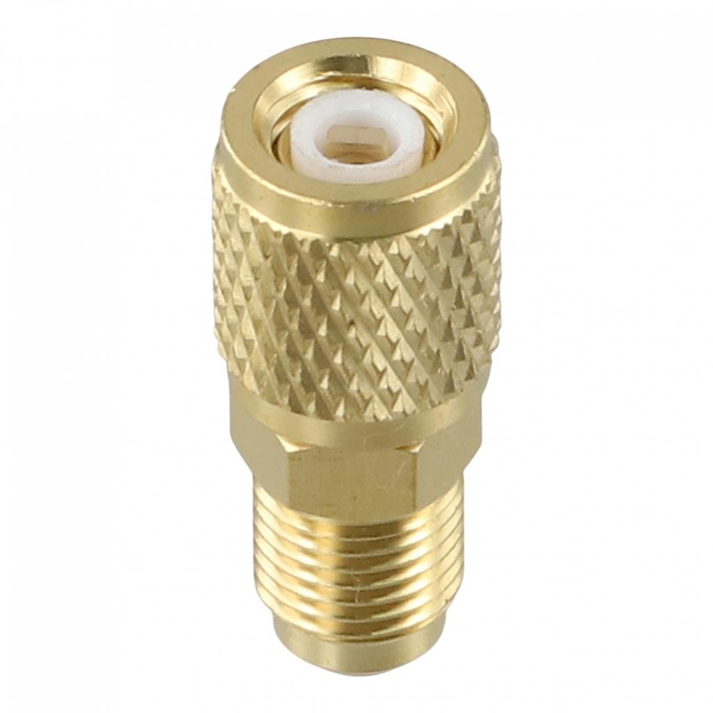 1x адаптер Male 5/16 X F1/4 SAE для систем кондиционирования воздуха R32 R410a Фитинги