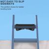 Rubber Steep Ladder Accessory Ladder Stabilizer Easy Installation Nonslip for Telephone Pole Scratch Protection for Extension