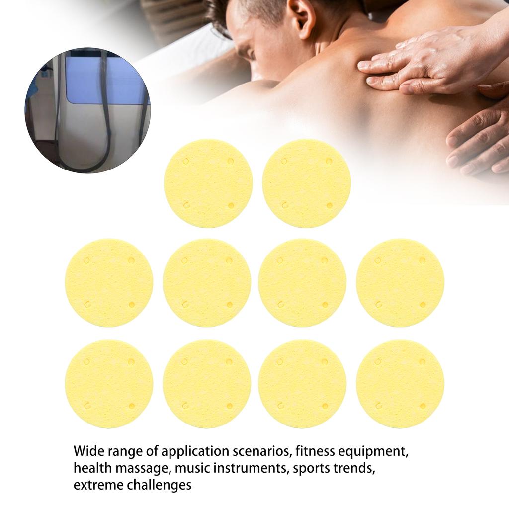 10 шт. EMS электроды, проводящие подушечки, сменные электродные терапевтические пластыри для физиотерапевтического инструмента