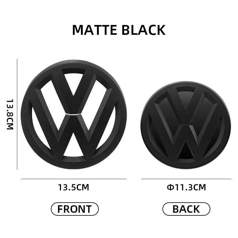 Для VW Volkswagen Jetta MK5 Golf 2 шт. Запасная эмблема Для Volkswagen VW Golf 7 MK7 2014-2017 Автомобильная передняя решетка капота Задний багажник