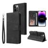 Кожаный чехол-кошелёк Zzxx с магнитным ремешком для Iphone 14 Pro Max 13 Pro Max 12 Pro Max 11 Pro X Xr Xs Max 8 7 6 6s Plus