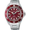 PROSPEX Mechanical Automatic Watch, Made In Japan, Samurai Diver's 200m, SRPL11, Men's, Burgundy, Overseas Model