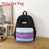 Minimalist Student Backpack With Color Block Design For Casual Travel And Day Trips