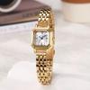 Adjustable Stainless Steel Strap Watch Women Fashion Small Dial Ladies Watches Luxury Quartz Wristwatches Relojes Para Mujer