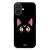 Coque de téléphone - MANIACASE - iPhone 17 - Chat noir Luna Sailor Moon - Silicone TPU - Souple