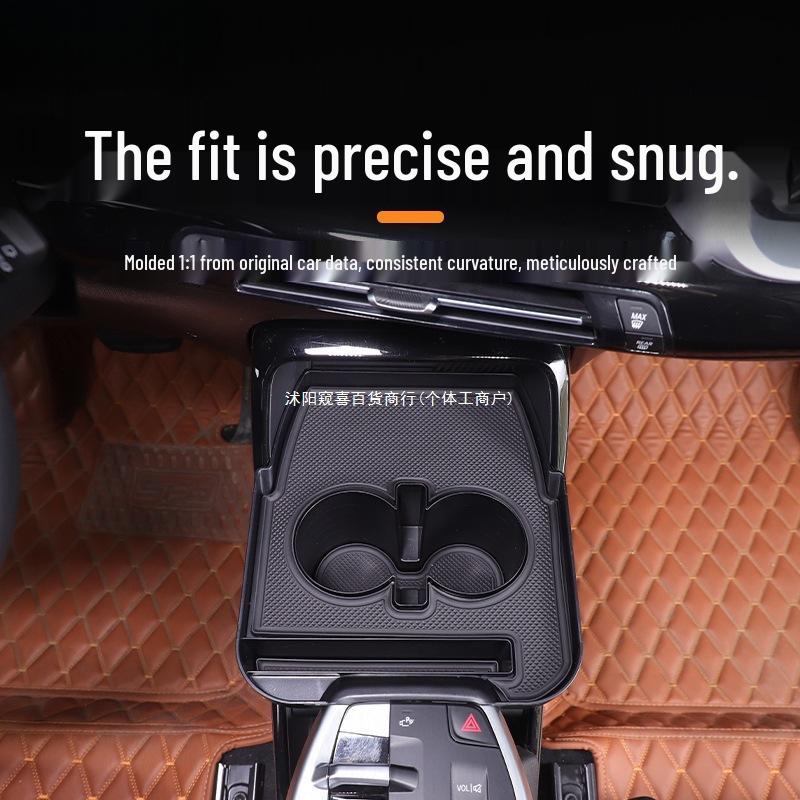 23-24 BMW X1/iX1 Center Console Storage Tray with Phone Holder