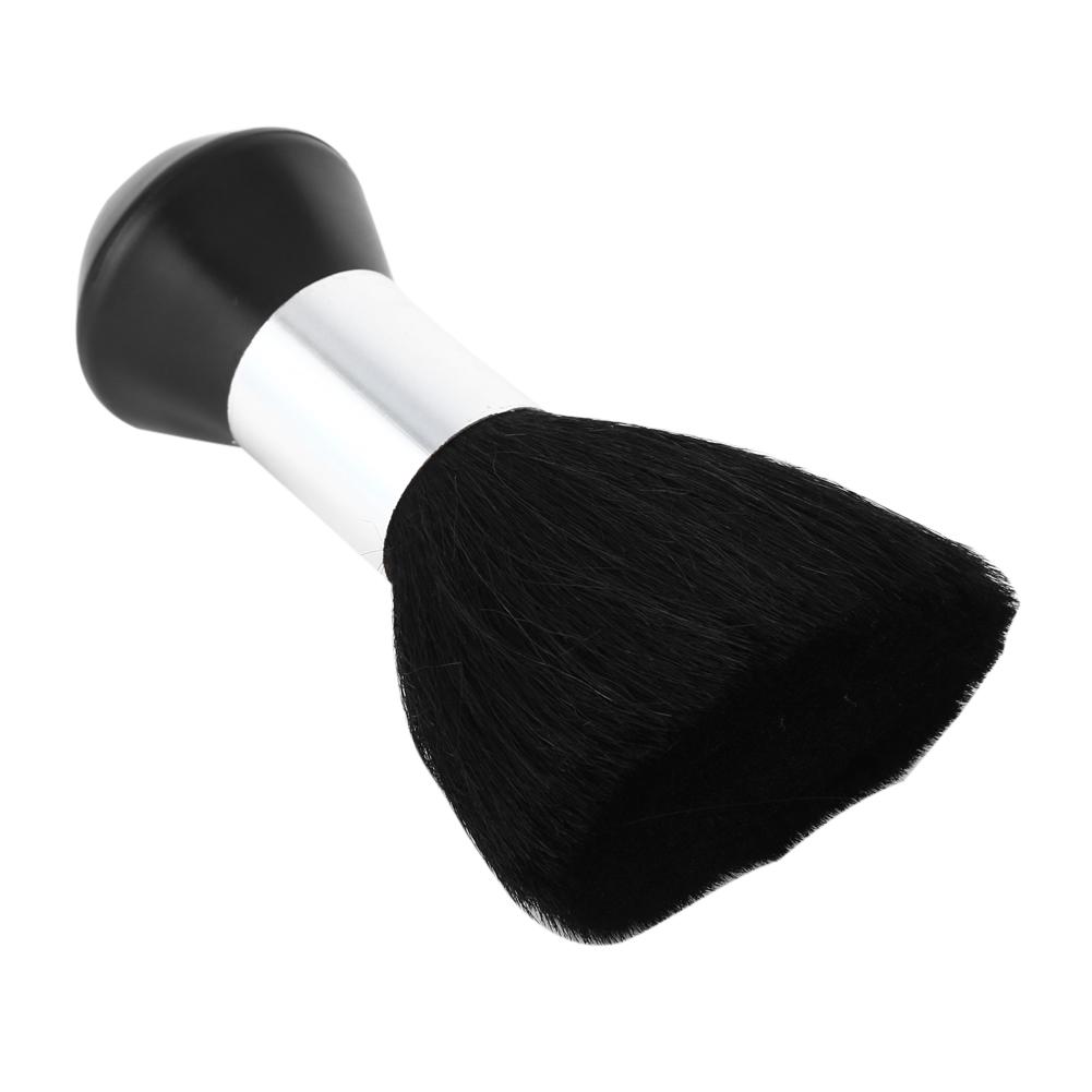 Профессиональные мягкие черные щетки для волос для лица и шеи, парикмахерские щетки для чистки волос, инструменты для укладки волос