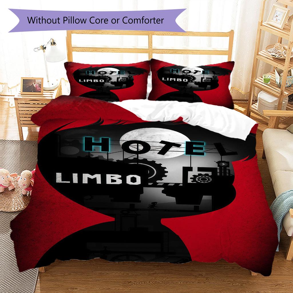 Limbo Bedding Quilt Set Quilt Cover Pillowcase Home Decoration Birthday Gift (1 * duvet cover + 2 * pillowcase, without core)
