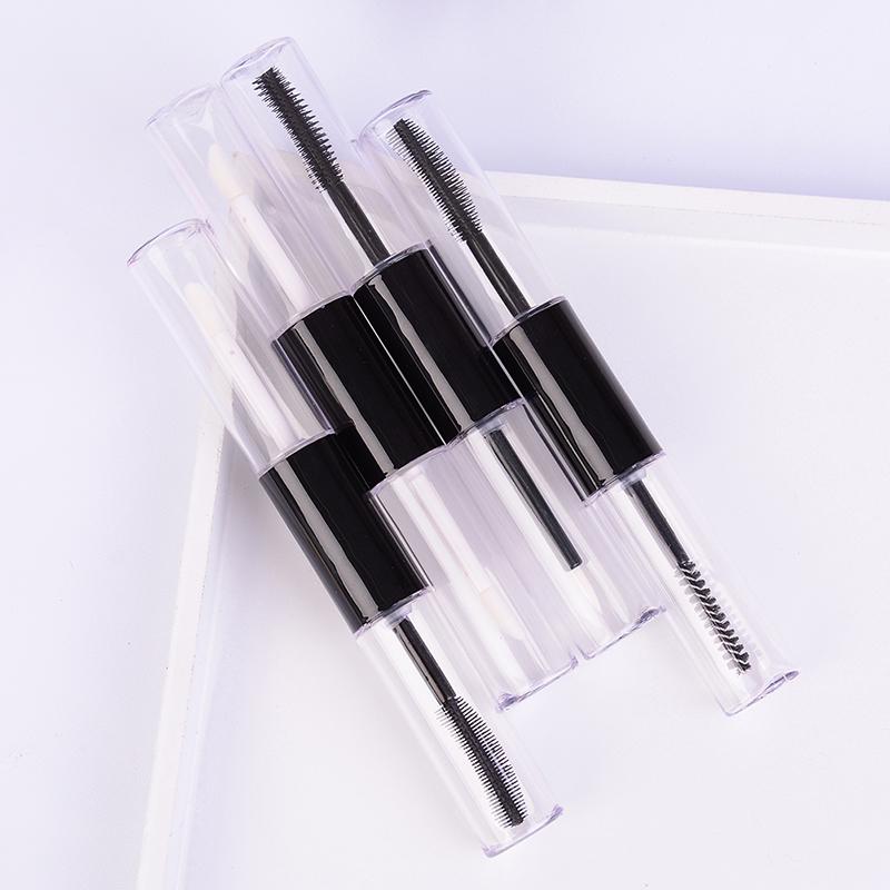 Double Head Empty Gloss Tube Lip Eyelash And Eyeliner Balm Bottle Container