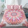 Mandala King Queen Duvet Cover Bohemian Bedding Set For Teens Adults Girls Exotic Ethnic Floral 2/3pcs Polyester Comforter Cover