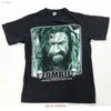 Редкая винтажная футболка ANVIL Rob Zombie Hellbilly Deluxe 2 Мировой тур 2010 2010-х S винтаж Постиранная Универсальная Повседневная Удобная