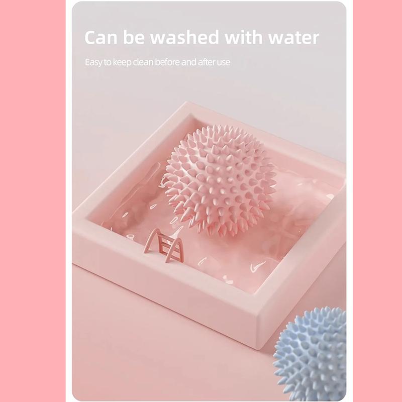 Массажный мяч для миофасциального релиза, массажный шарик с шипами, ролик для глубокого восстановления мышц, триггерных точек тканей, снятия миофасциальной боли