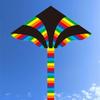 Треугольный Черноголовый Радужный Воздушный Змей - Легко Летающий Ветерок