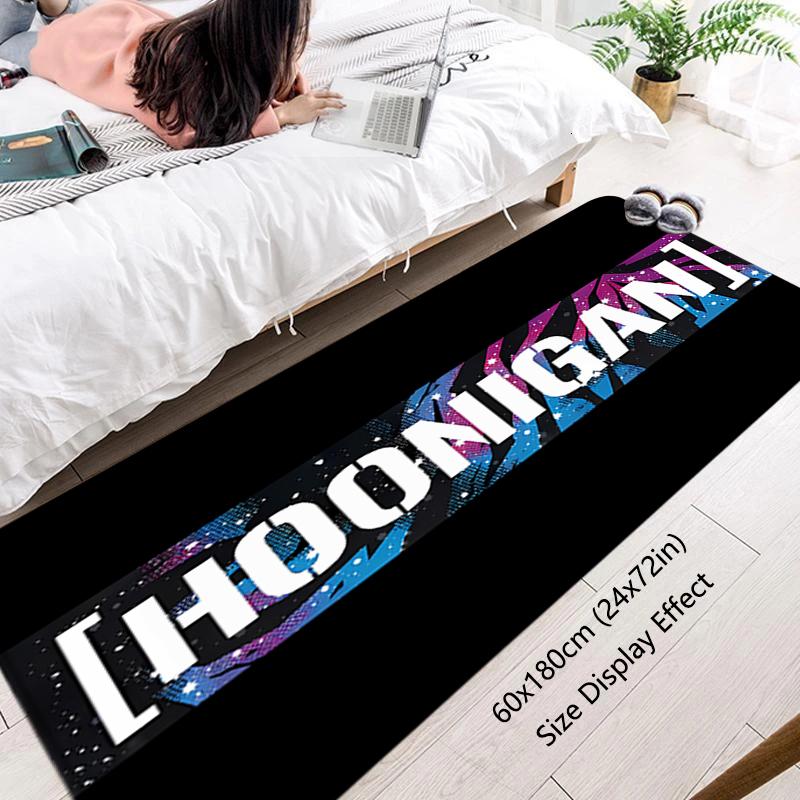 Interior Room Floor Mat Doormat Hoonigan HNGs Non-slip Foot Rug for Entryway Kitchen Carpet Bedroom Bedside Mats Home Decors