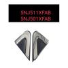 5NJ511XFAB Car Left Front Pillar Triangle Plate For 200 2015-2017 Door View Mirror Corner Trim Cover Replacement Parts