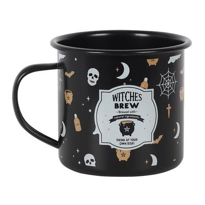 Эмалированная кружка Witches Brew