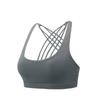 Women's Comfortably Padded Cross Back Sports Bra Vest For Gym Fitness And Yoga