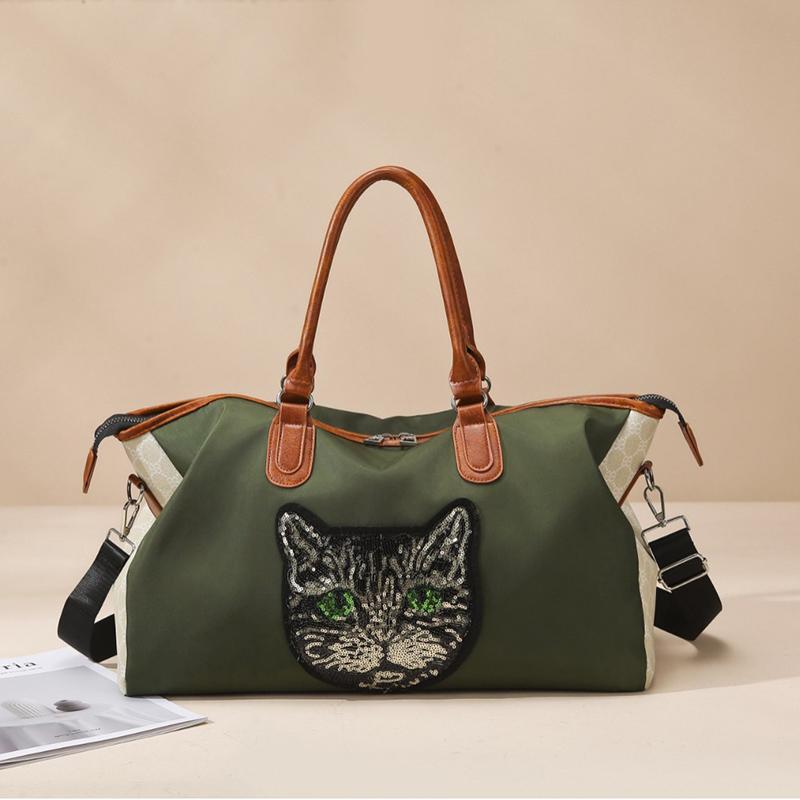 Большая вместительная дорожная сумка для женщин, спортивная сумка для йоги и фитнеса, студенческая сумка-органайзер на одно плечо, дорожная сумка для коротких поездок