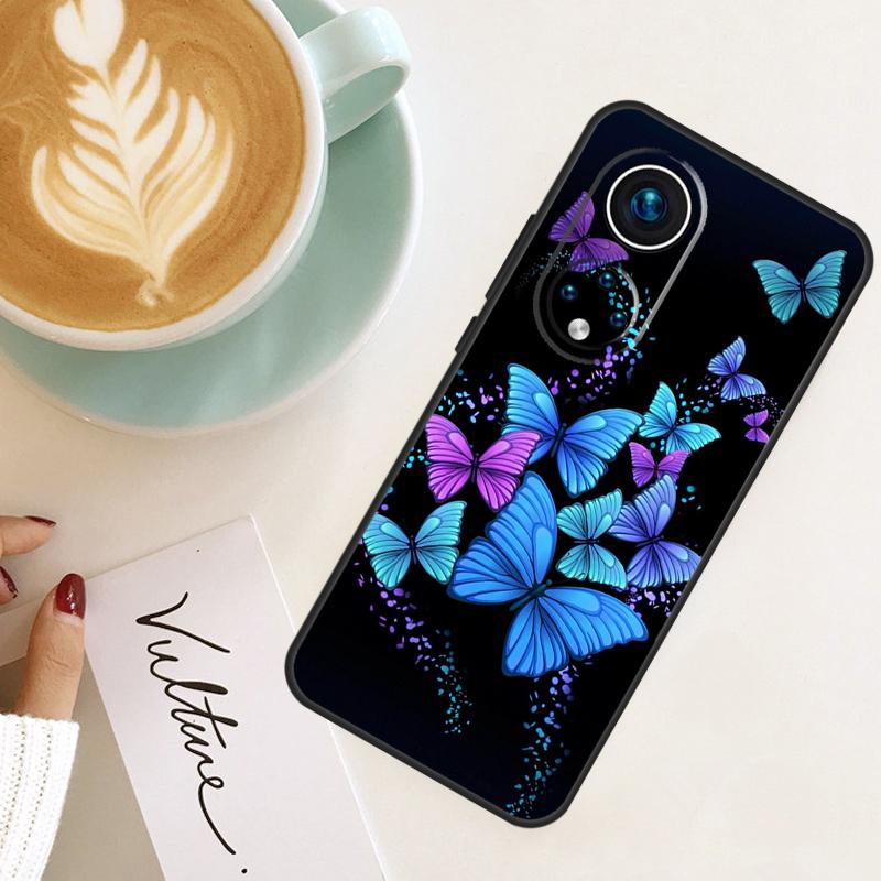 Butterfly For Honor Magic 8 Pro 7 6 5 Lite Case For Honor 400 200 50 70 90 X8c X9a X9b X9c X9d Win RT
