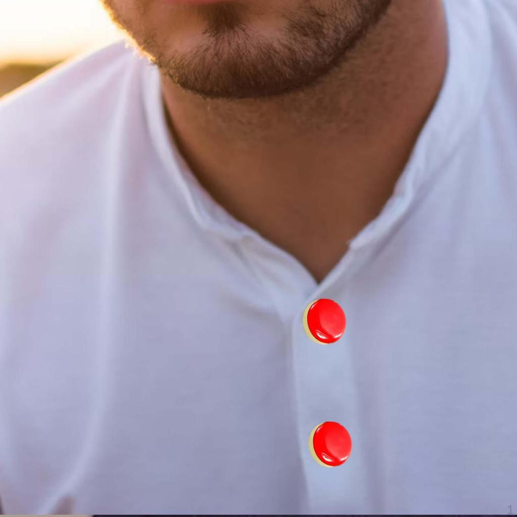 2 шт. запонки для костюма, рубашки, украшения, бизнес, диаметр 17,5 мм, модные круглые пуговицы, рубашка