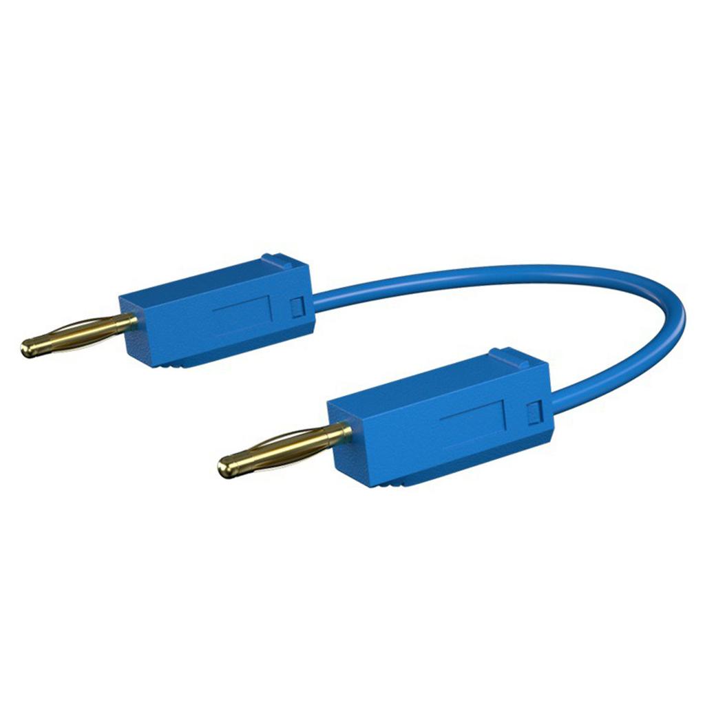 50cm/100cm 2mm Banana to Banana Plug Test Lead Measuring Line Stackable Banana Plug Wire Test Cable Lead for Multimeter