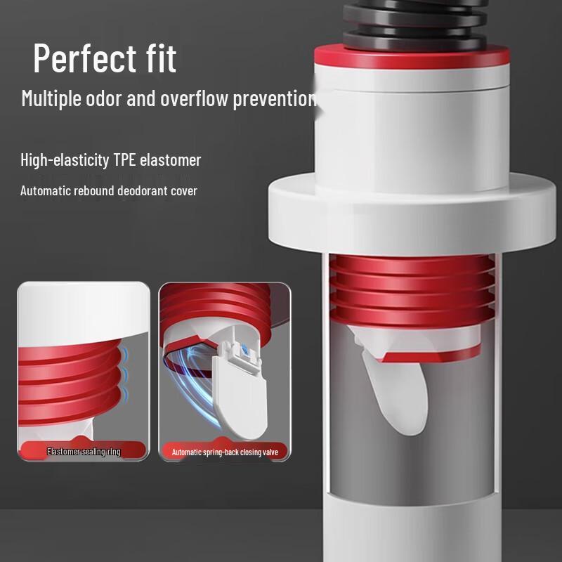 Pollock Kitchen Drain Pipe Odor Blocker