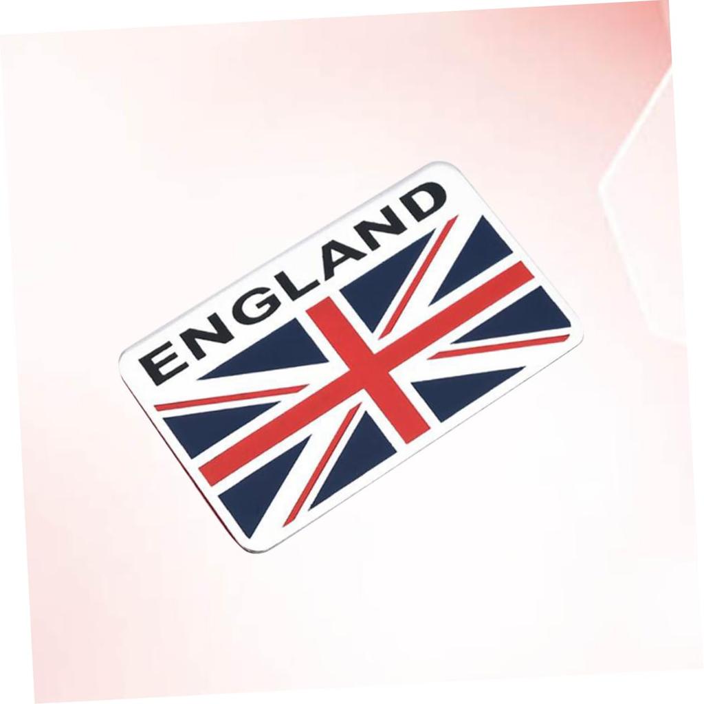 Veemoon Flag Car Sticker Metal Car Sticker Car Bumper Decoration British Car Sticker