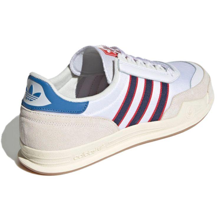 Adidas Originals Ct86 Non-Slip Durable Low-Top Skate Shoes Unisex Skate Shoes White Red Blue S23835