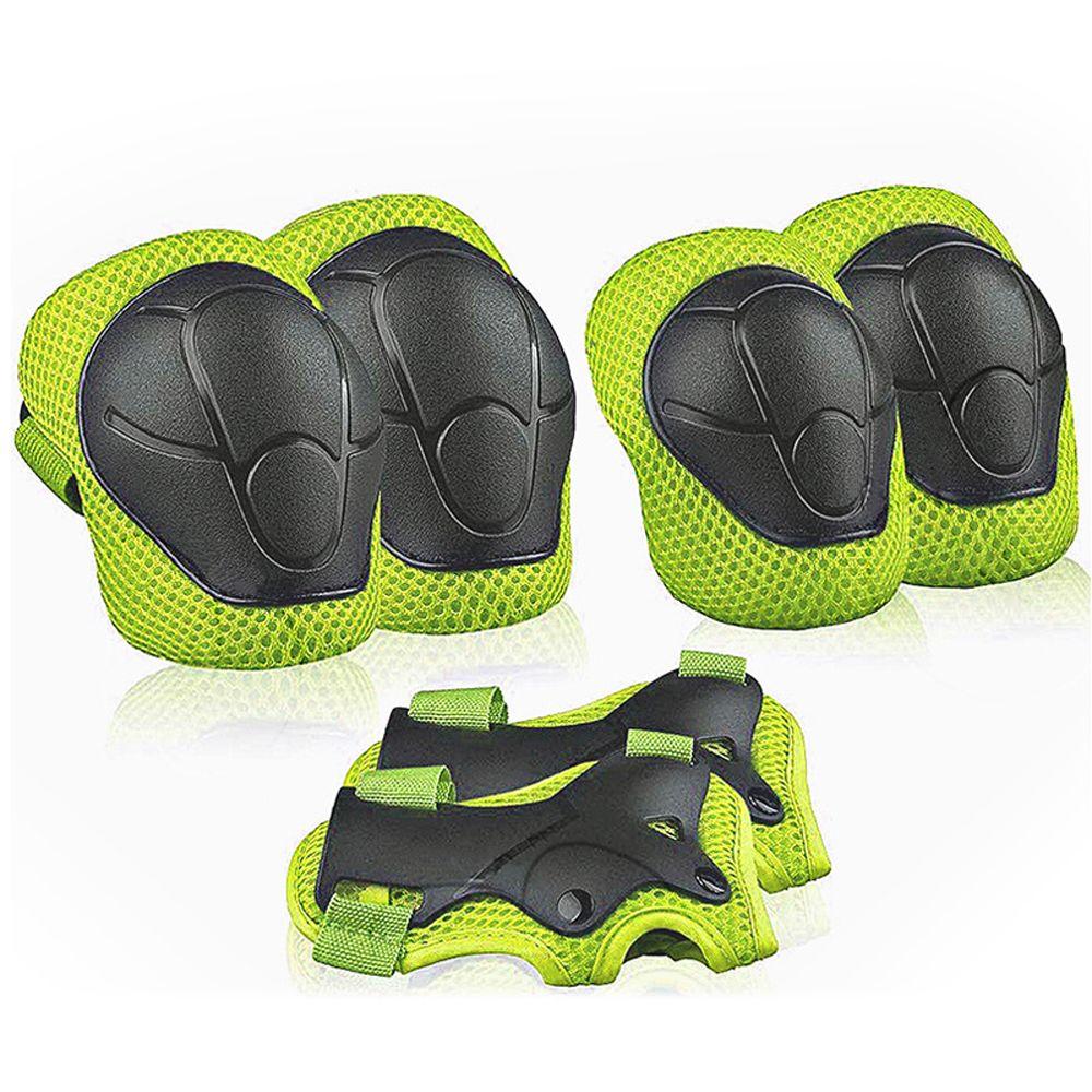 Safety Brace Cycling Sports Kits Wrist Guards Elbow Pads Kids Knee Pads Set Protective Gears Set
