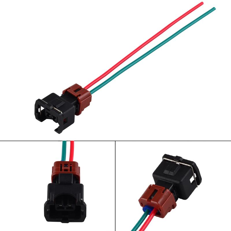 6x Fuel Injector Connector with Pigtail for Nissan 300zx z31 1984-1987 N/A Turbo