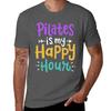 Pilates Yoga Workout Fitness Exercise Tshirt Big Size Daily Wear Tshirt