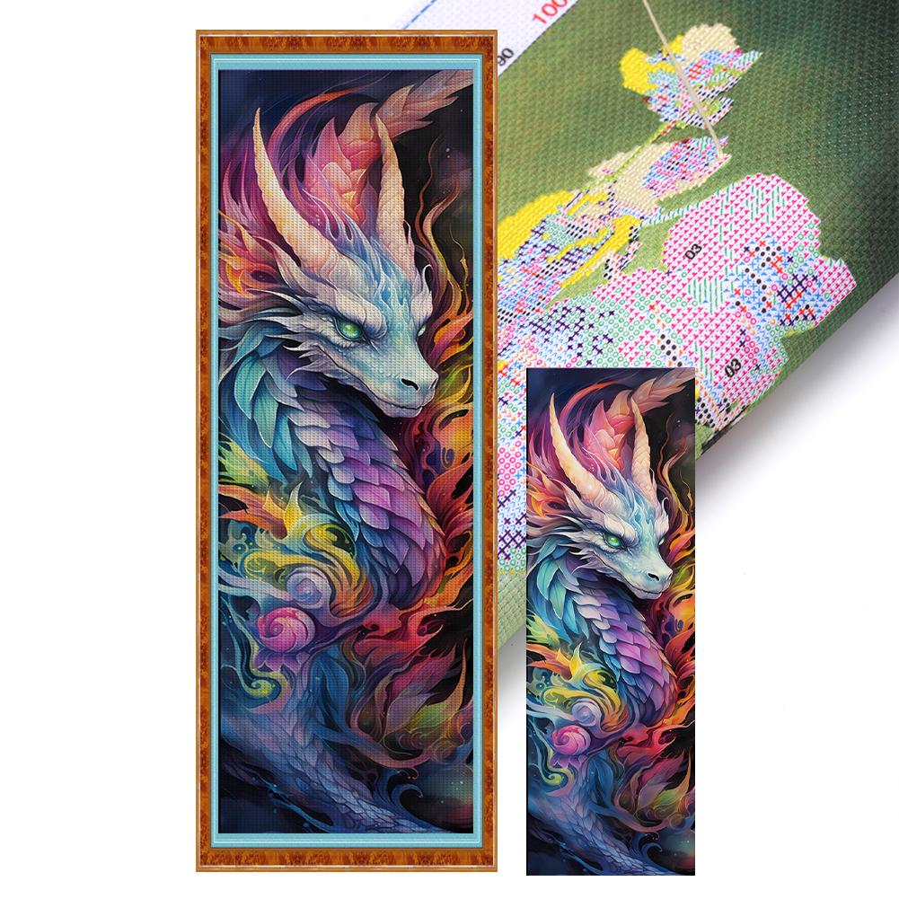 EY# Полная вышивка Эко-хлопковая нить 11CT Печатный набор для вышивки крестом с изображением животных Искусство