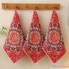 4 Layer Cotton Gauze Kitchen Towel Good Luck Pure Cotton Dish Cloth  Happy New Year