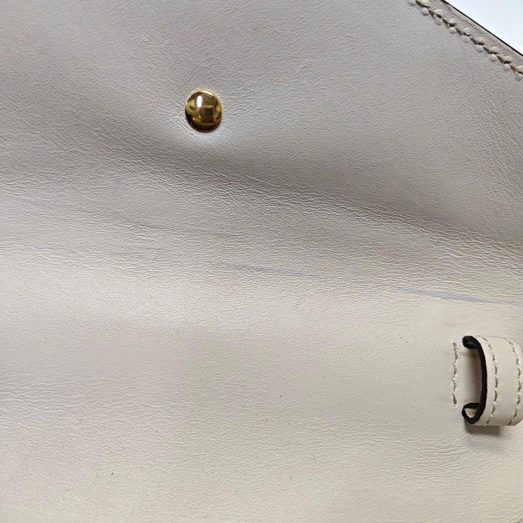 [Pre-Owned] Sylvie Gold Buckle Striped Web Leather Mini Tote Shoulder Crossbody Bag - Good #1FUQ2S5