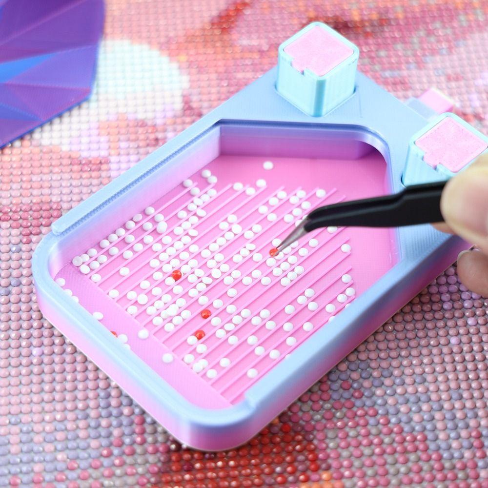 DIY Поделки Алмазная Живопись Подставка Вышивка Бисер Тарелки Мусорное Ведро Алмазная Живопись Подставка с Крышкой Многофункциональная
