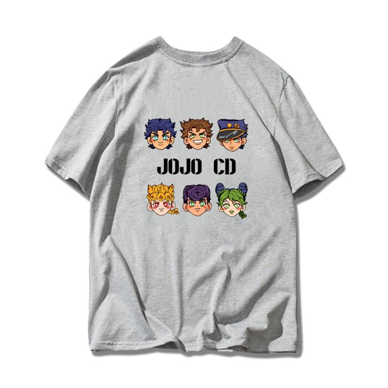 Удивительное приключение ДжоДжо Пустая полоса Сюй Лун Каменный океан Спорт 100% хлопок Футболка Супер горячая мужская и женская футболка с коротким рукавом