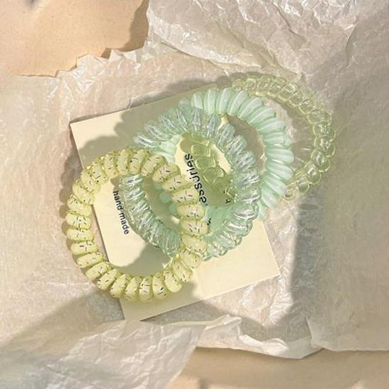 Модные разноцветные резинки для волос - Высокоэластичные и прочные резинки для женских хвостиков