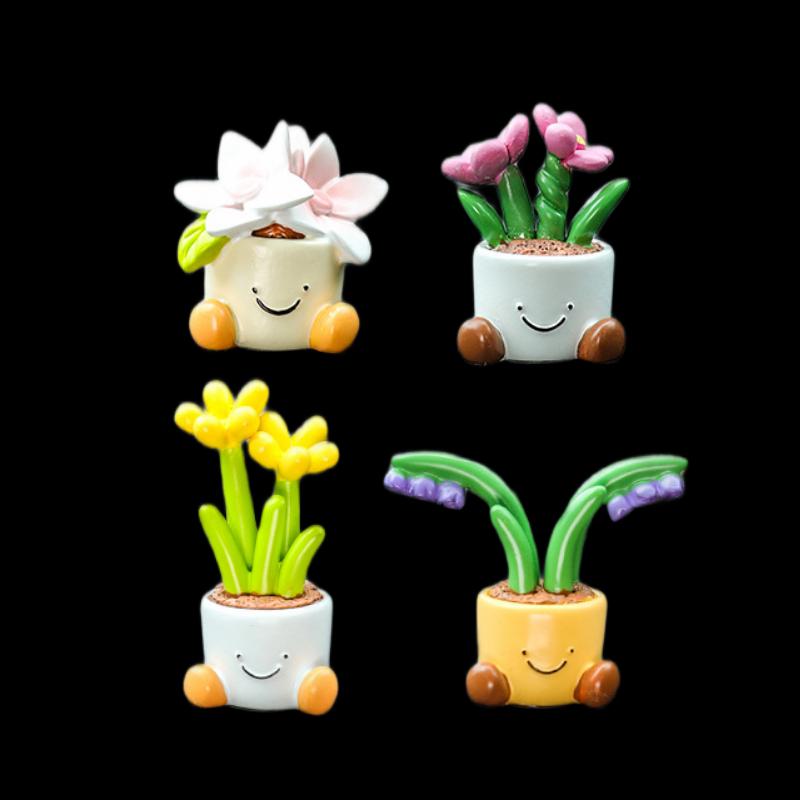 Cute Dashboard Plant Car Ornament